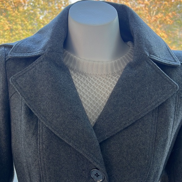 Michael Kors Long Wool Coat - Picture 2 of 12